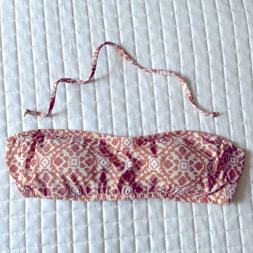 J CREW Bandeau Bikini Top